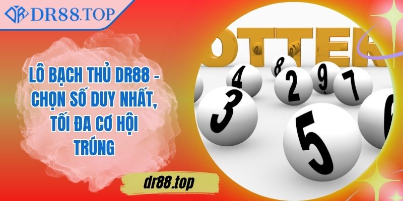 Lô Bạch Thủ DR88 – Chọn Số Duy Nhất, Tối Đa Cơ Hội Trúng 4 Lô Bạch Thủ DR88 – Chọn Số Duy Nhất, Tối Đa Cơ Hội Trúng
